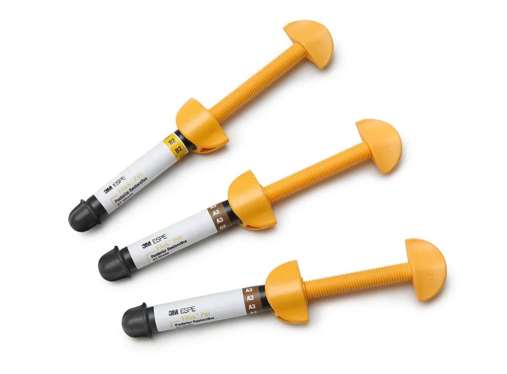 3M Filtek P60 seringue A3 /B2, Ciments et Fonds de Cavite, produit dentaire professionnel Maroc