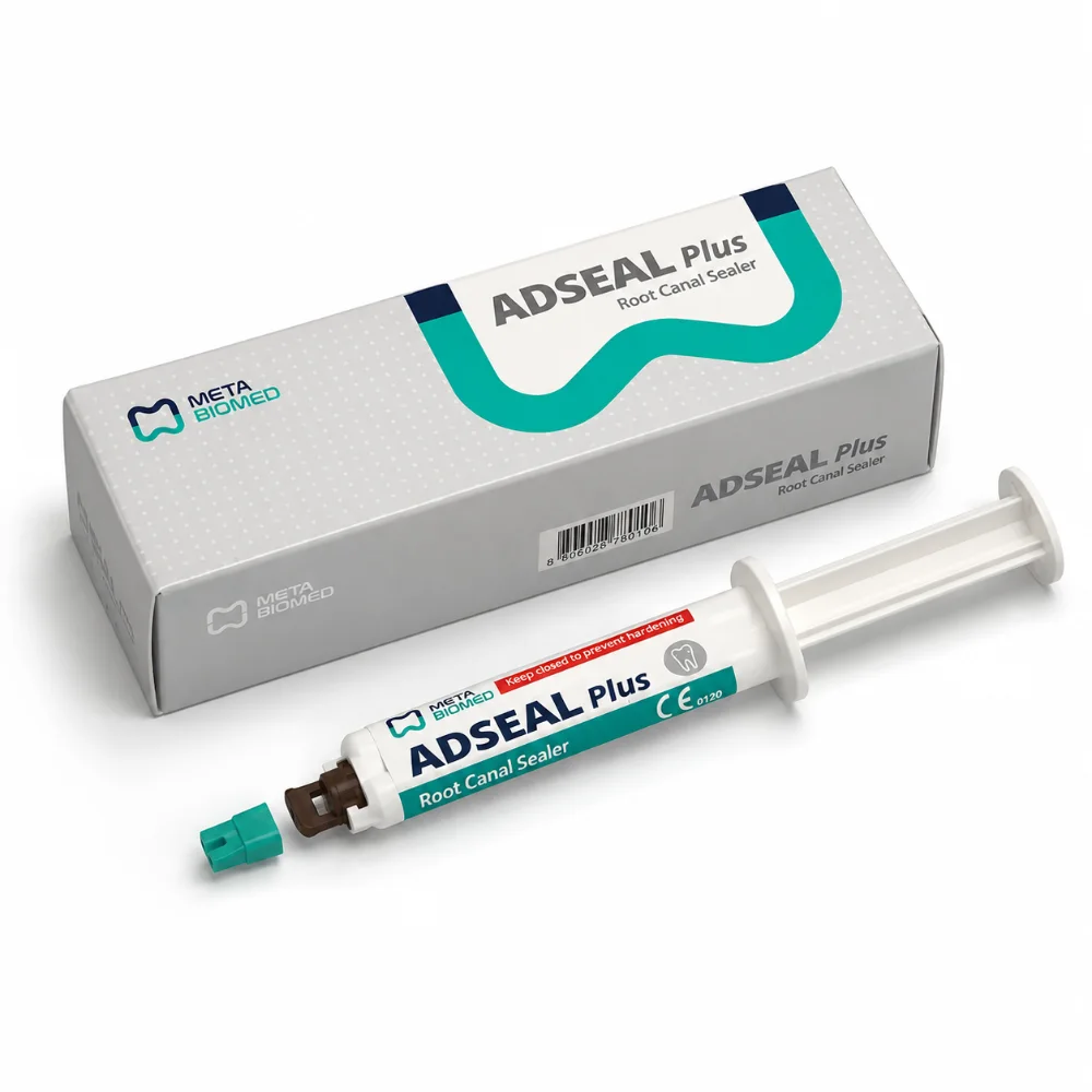 Adseal meta biomed, Endodontie et Accessoires, produit dentaire professionnel Maroc