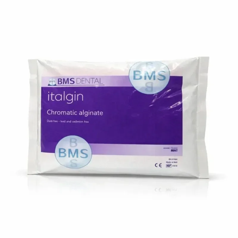 Alginate BMS Itaglin chromatic, Empreintes et Accessoires, produit dentaire professionnel Maroc