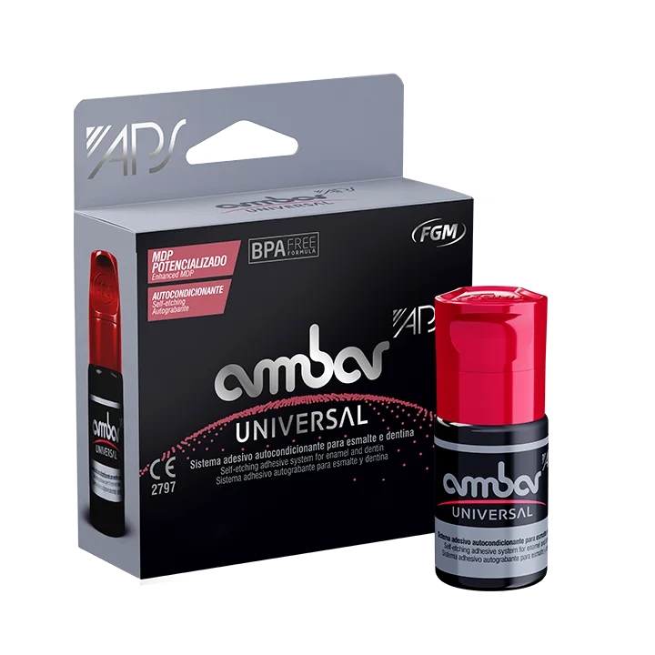 Ambar Universal APS ADHESIVE BOND, FGM, Ciments et Fonds de Cavite, produit dentaire professionnel Maroc